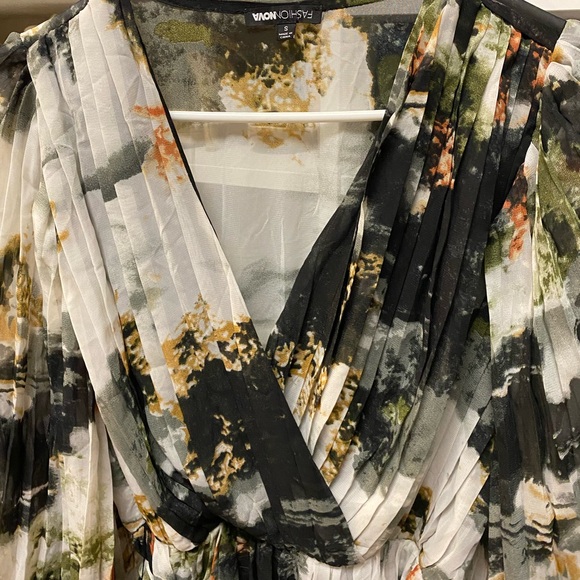 Long sleeve maxi dress - Picture 4 of 5